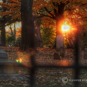Cemetery Sunset