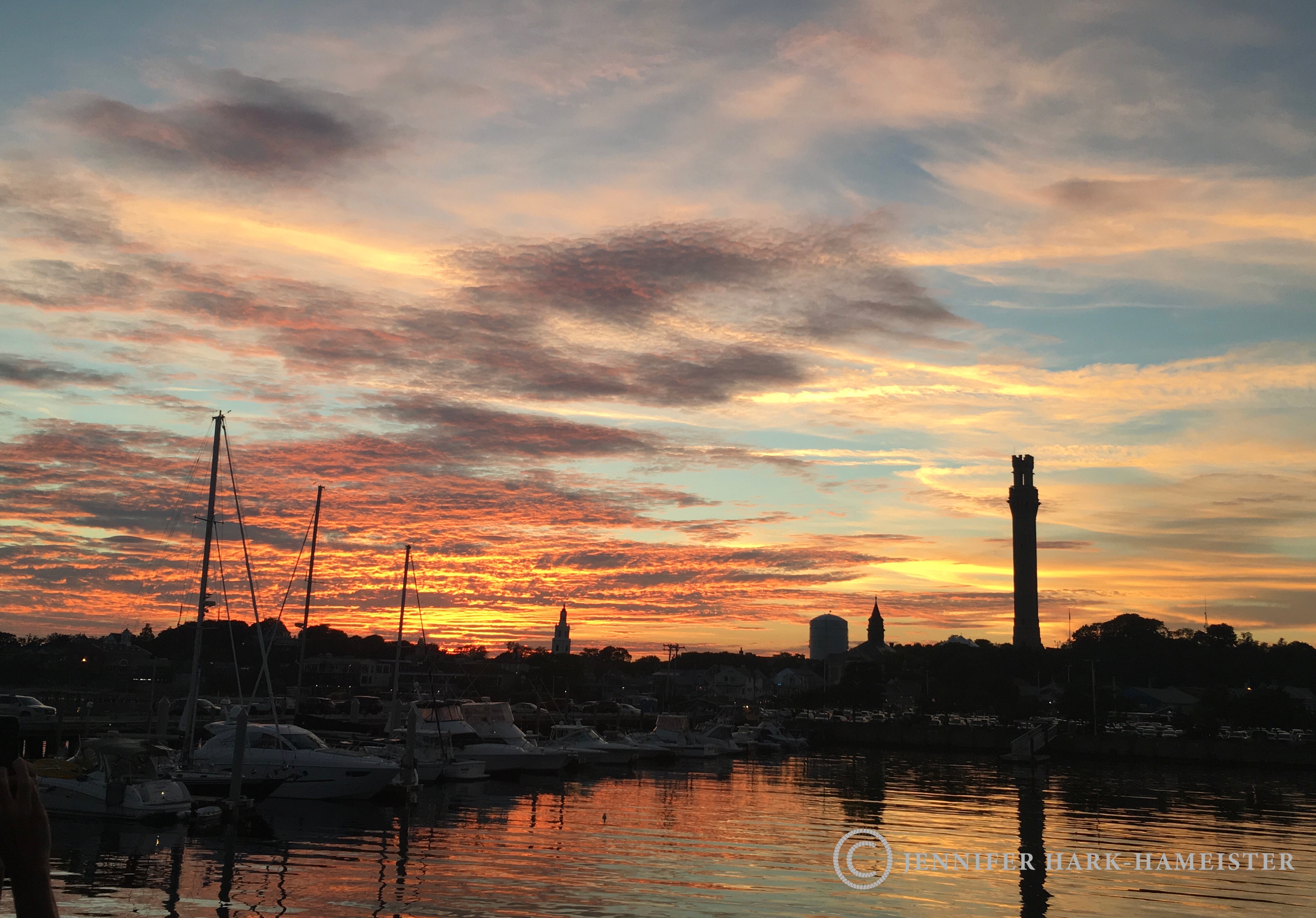 P Town Sunset